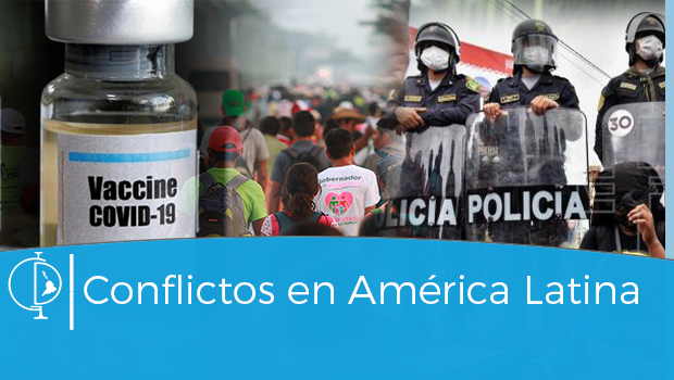 Acceso a vacunas, éxodo venezolano y tensión en frontera sur de EE. UU. marcan la agenda en América Latina
